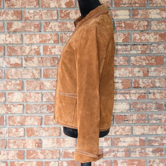 CHRISTOPHER & Banks Suede Jacket - Picture 4 of 7